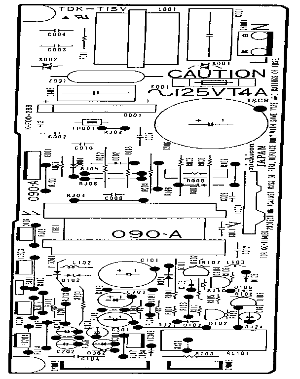 Power supply (fax2100m)