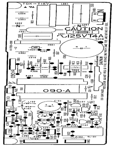 Power supply (fax2100m)