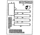 Brother FAX 2100 M expandable pcb diagram
