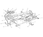 Smith Corona PWP 58D (5FDL) carrier molding, rails and frames diagram