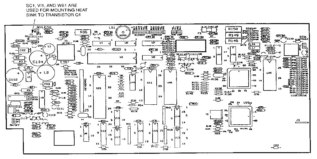 CONTROL P.C. BOARD