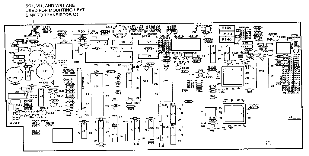 CONTROL PC BOARD