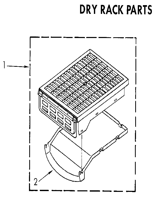 Dry rack parts