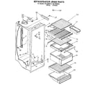 Kenmore 1069530680 refrigerator liner diagram