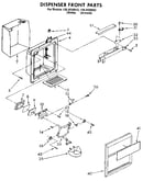 Dispenser front