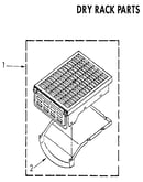 Dry rack parts