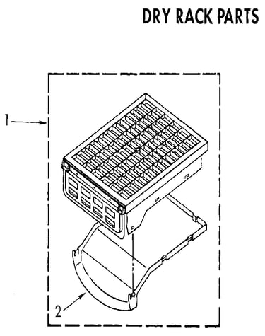 Dry rack parts