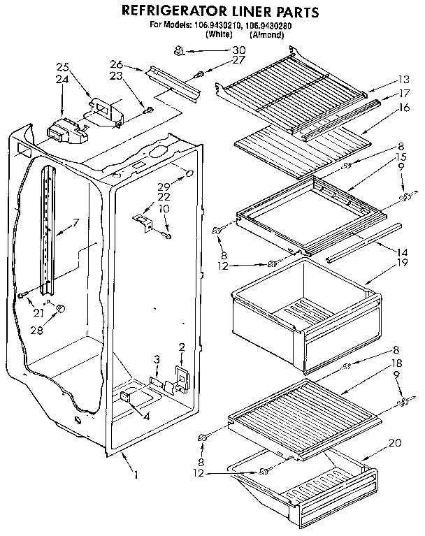 REFRIGERATOR LINER