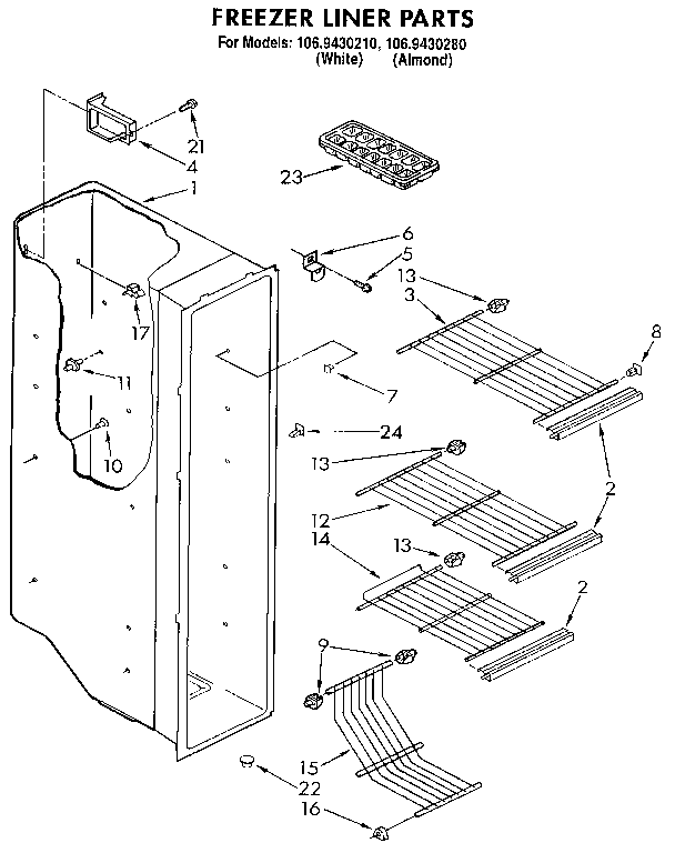 FREEZER LINER