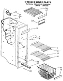Freezer liner
