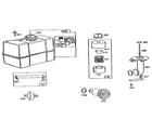 Briggs & Stratton 190412-6143-01 air cleaner assembly diagram