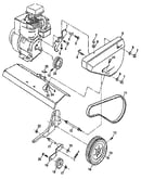 Belt guard and pulley assembly