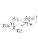 Wheel and depth stake assembly