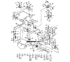 Craftsman 9172559105 steering assembly diagram