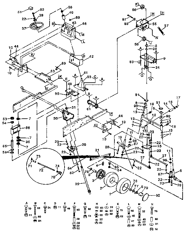 Steering assembly