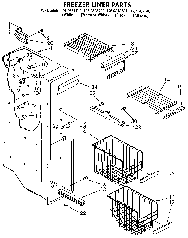 FREEZER LINER