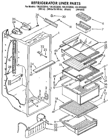 Refrigerator liner
