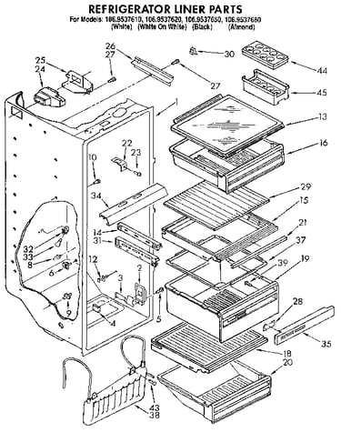 Refrigerator liner