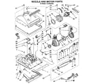 Kenmore 1163038390C nozzle and motor diagram