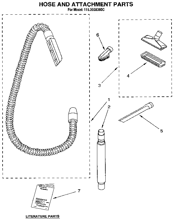 Attachment parts