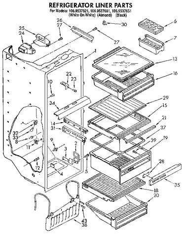 Refrigerator liner