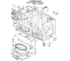 Kenmore 11087983830 cabinet parts diagram