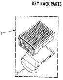Dry rack parts