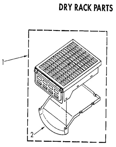 Dry rack parts