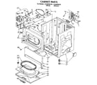 Kenmore 11086983830 cabinet parts diagram