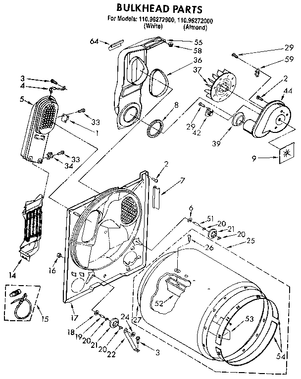 Bulkhead parts