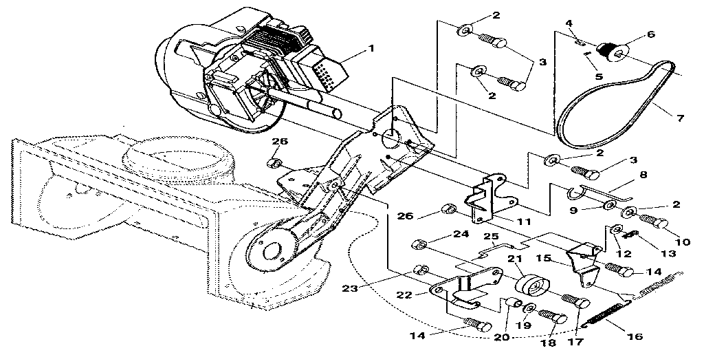 Engine and drive
