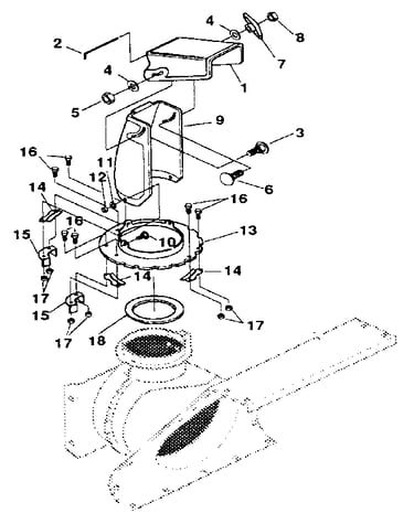 Discharge chute
