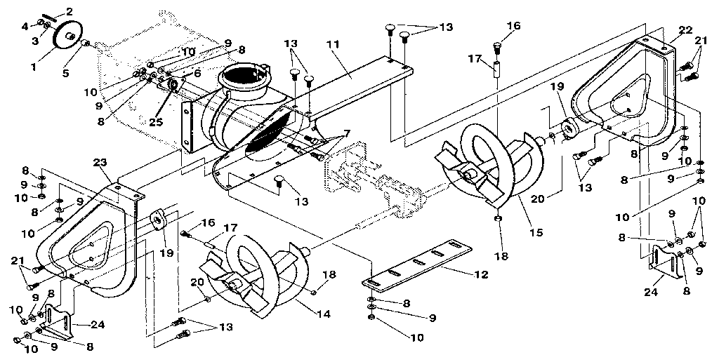 Auger housing