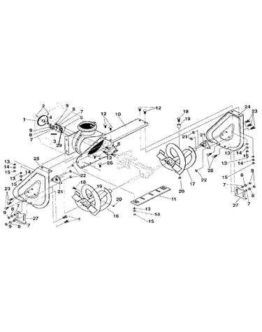 Auger housing