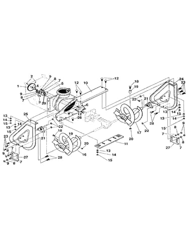 Auger housing