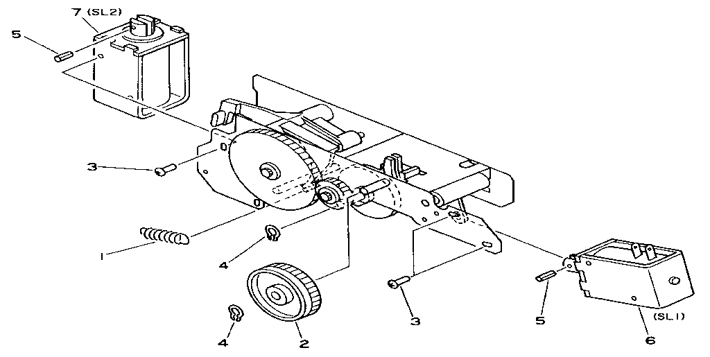 Copyboard drive assembly