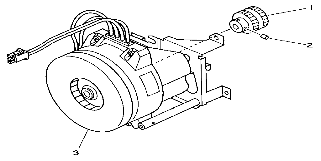 Main motor assembly