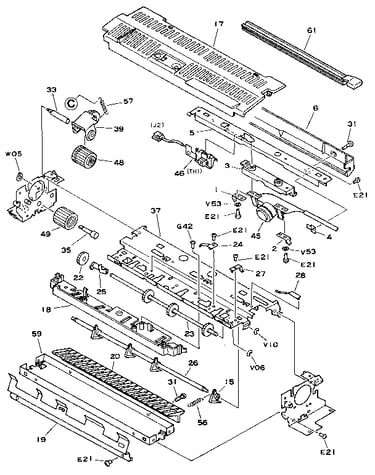 Fixing assembly (2/2) (new type)