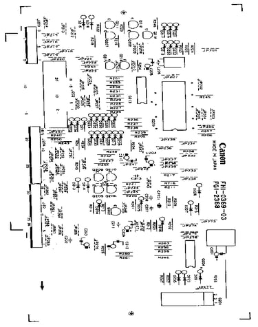 Dc controller pcb assembly (old type)