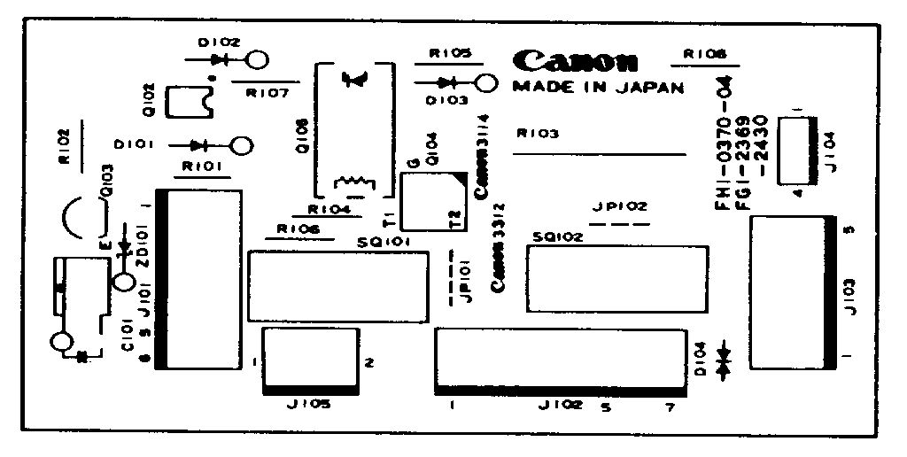 Ac driver pcb assembly (type 1)