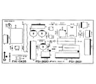 Canon 10/20 ac driver pcb assembly (type 2) diagram