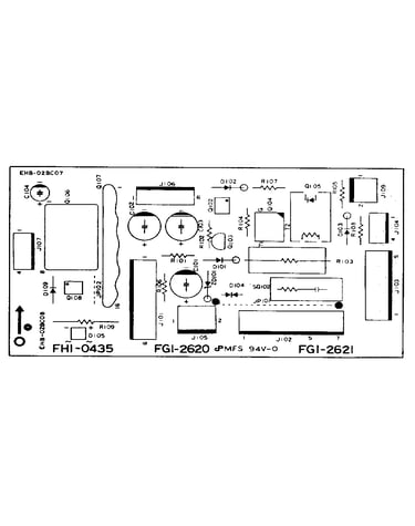 Ac driver pcb assembly (type 2)
