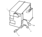 Canon 10/20 hv transformer assembly (1/2) (new type) diagram