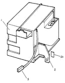 Hv transformer assembly (1/2) (new type)