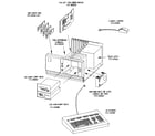 Cumulus WORKBOX 386SX 80MBHD replacement parts diagram