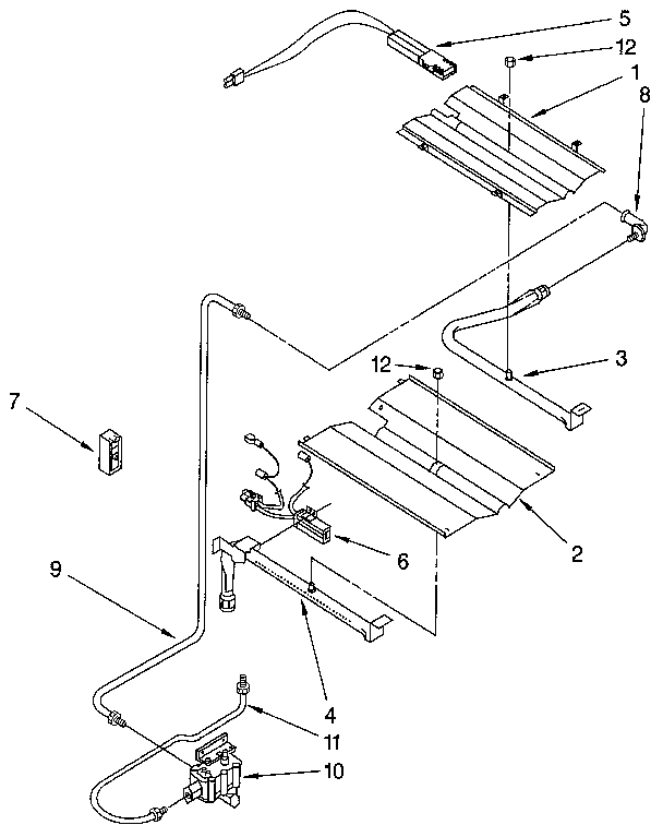 Broiler & oven burner