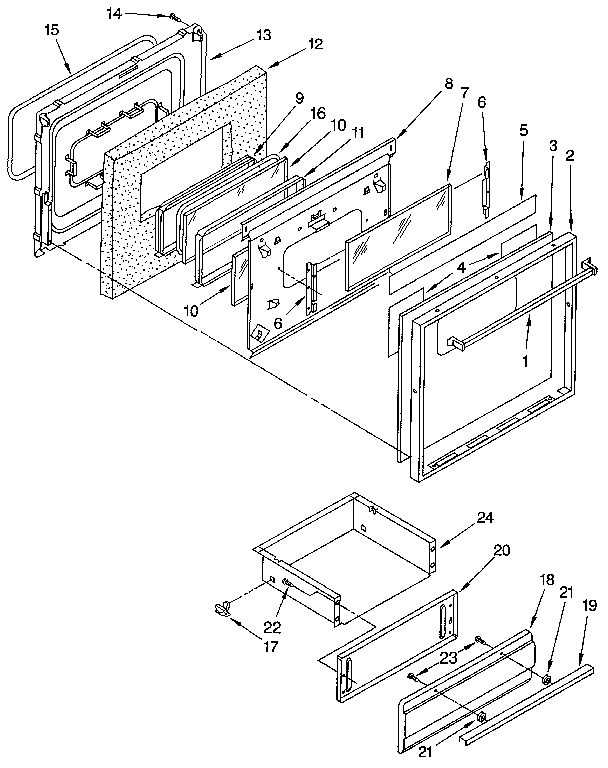 DOOR AND DRAWER