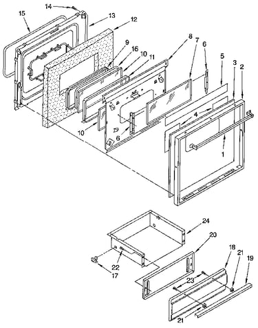 Door and drawer