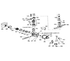 Kenmore 3631655590 motor pump mechanism diagram