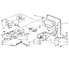 Kenmore 106952501 frame and control diagram